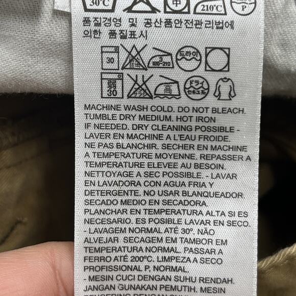 Levis 514 Jeans Mens 38X32 (36X31) Khaki Tan Straight Leg 100% Cotton Chino - Picture 13 of 13